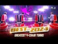 2024 S Greatest 4 CHAIR TURNS On The Voice Mega Compilation Pt 2