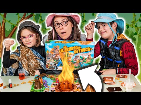 IL TEMPIO DI FUOCO: Gioco da Tavolo di Avventura ed Azione