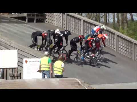 Swecup 1 2018 a final pojkar 16+ Lerum BMX