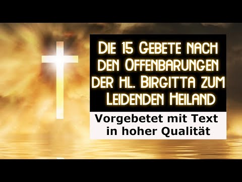 15 Vater Unser der hl Birgitta