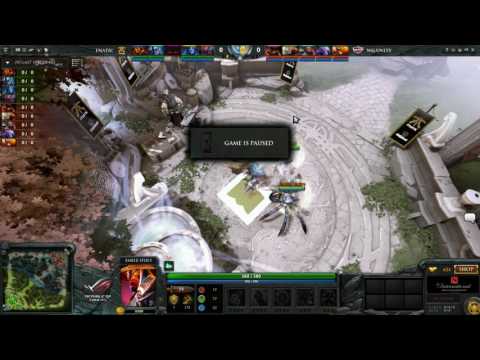 Fnatic vs WG.Unity, Game 2, The International 2016, SEA Play-Off