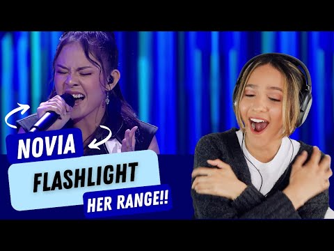 First time hearing NOVIA | SHOWCASE 2 | INDONESIAN IDOL 2023 | REACTION!!