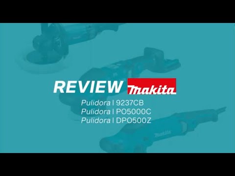 MAKITA poliruoklis 18V DPO500Z 125mm video