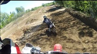 preview picture of video 'Onboard @ Rivarolo Canavese Motocross'