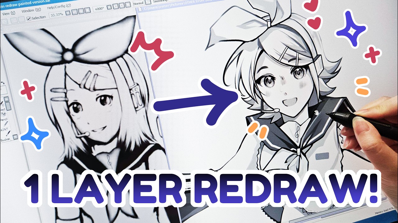 1 LAYER REDRAW! 2011 to 2026🍀
