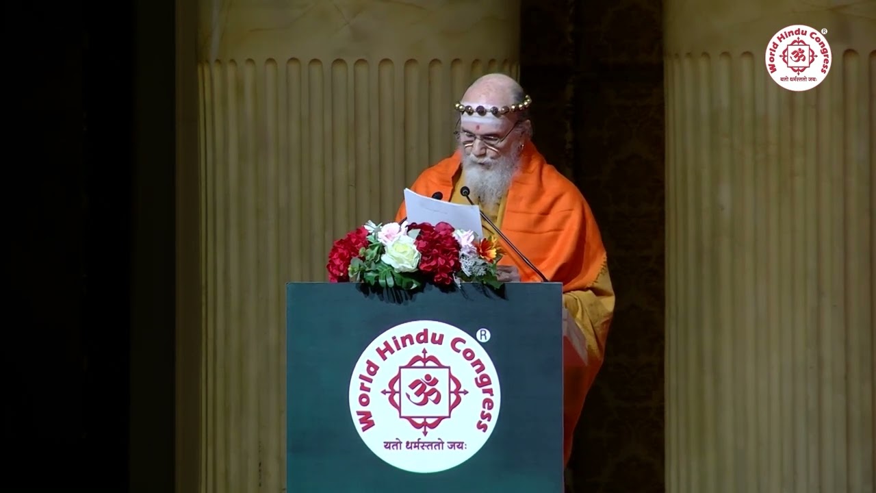 Satguru Bodhinatha Veylanswami at WHC 2023 Bangkok