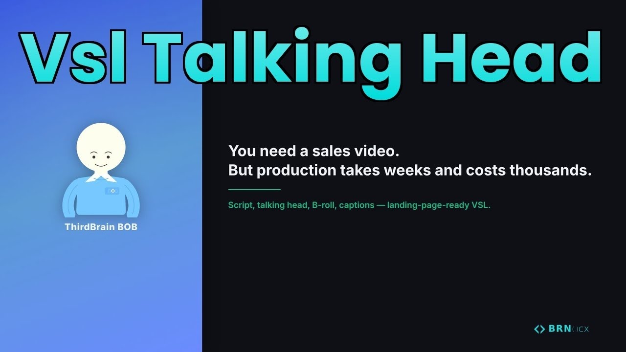 You need a sales video.