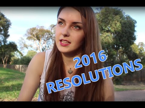 2016 Resolutions!