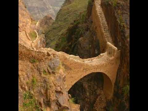World History- Shaharah Bridge was built in 17th Century CE, in Yemen #shorts