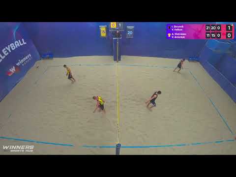 18:05 I.Skrynnik / V.Kelbas - A.Matvieiev / V.Antoniuk | Winners Beach Volleyball