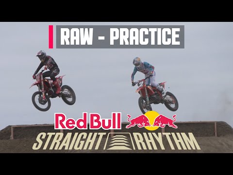 Two Strokes on the Beach! | 2022 Red Bull Straight Rhythm Practice