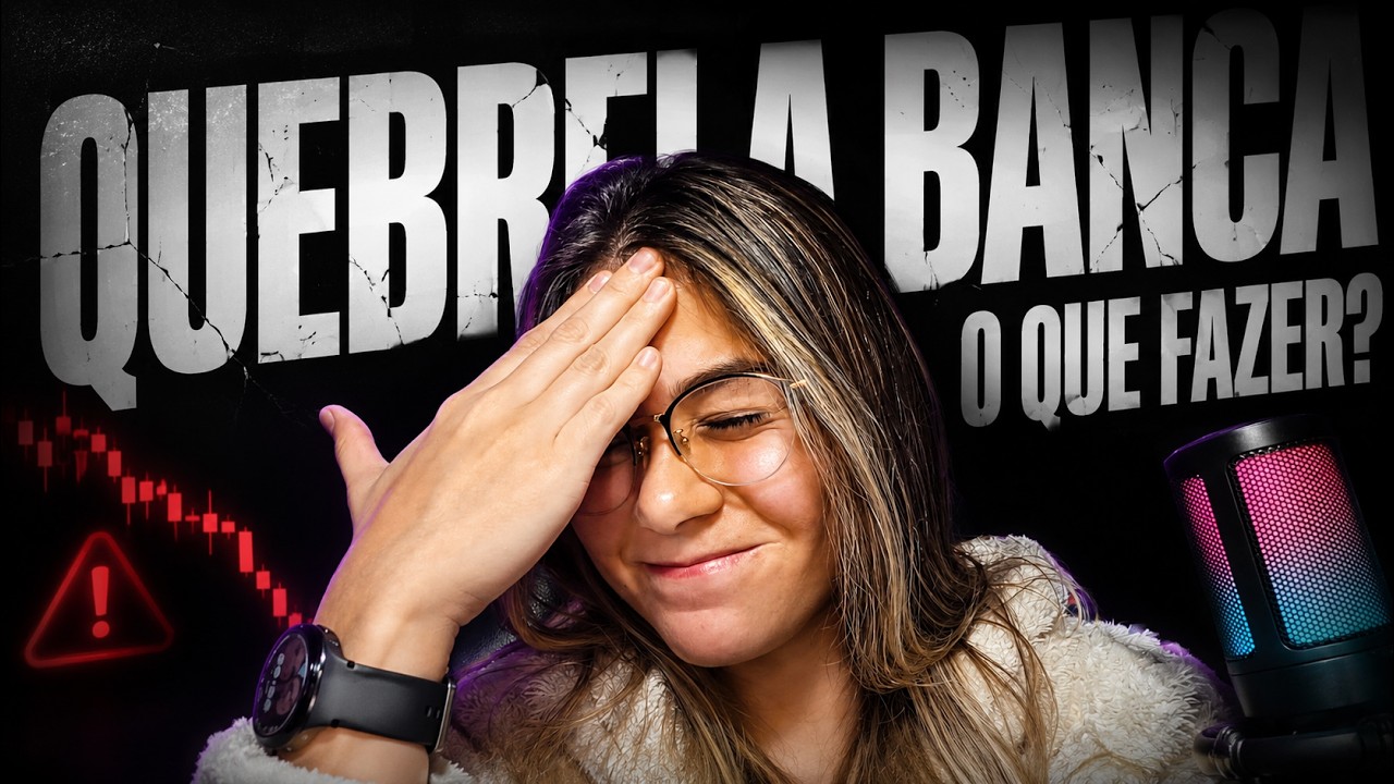 😔 QUEBREI A BANCA NAS OPÇÕES BINÁRIAS! O QUE FAZER AGORA? PASSO A PASSO DE COMO GERENCIAR A BANCA!