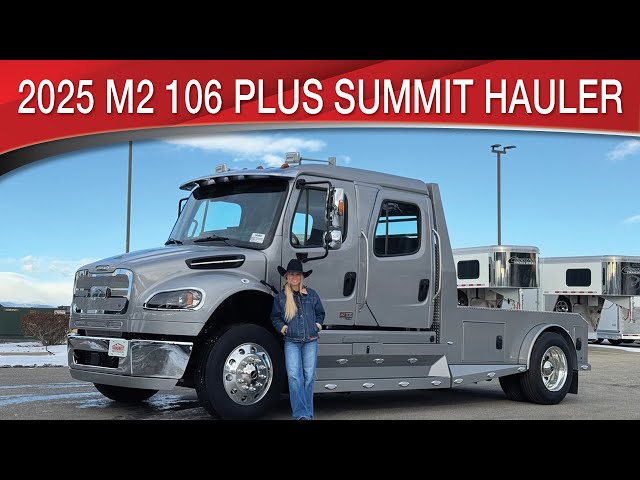 Preview image of 2025 Freightliner M2 106 Plus Model Summit Hauler youtube video
