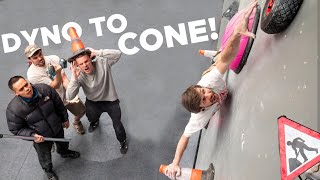 Climbing on Household Objects || Mousetraps, Traffic Cones & Spinning Wheels