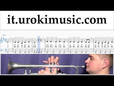 Corso di Tromba Marshmello & Anne-Marie - FRIENDS Tablature Tab um-i276