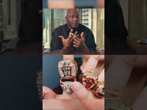 Michael Jordan 6 NBA Championship Rings!