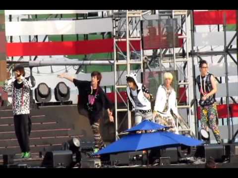 [Fancam] B1A4 Performing @ the MBC Kyungnam opening