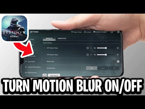 How To Turn Motion Blur On Or Off In Destiny Rising - Full Guide