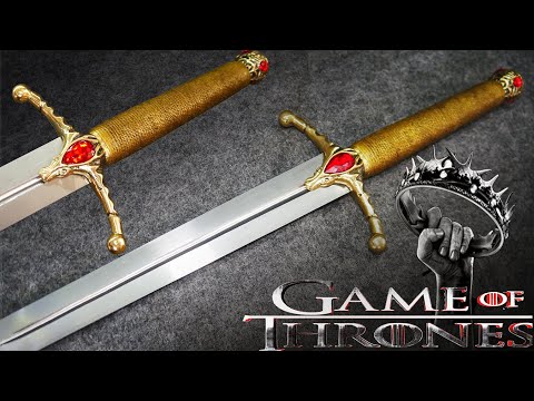 180 Hours of Swordsmithing Challenge - Valyrian Steel SWORD The Widow's Wailing in Game of Thrones
