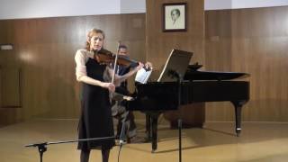 César FRANCK: Sonata para violín y piano (Colette Babiaud, José María Domínguez)