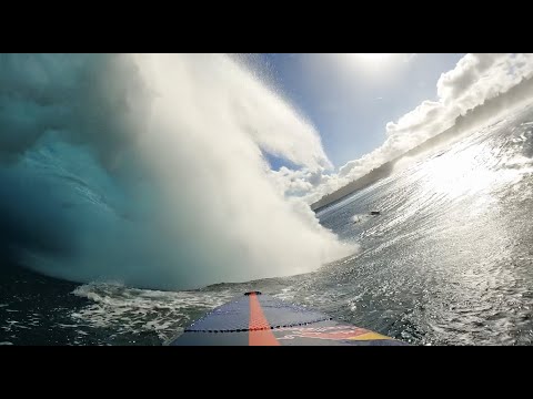 Caught inside by Monster wave at JAWS
