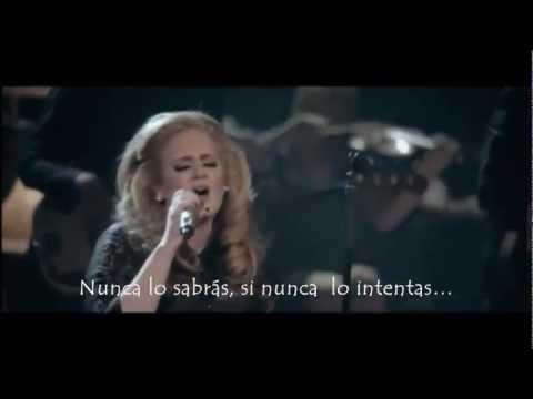 Adele - One and only (live) (Subtitulada al Español)