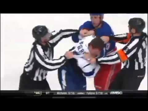 Artem Anisimov Celebration Leading to Fight