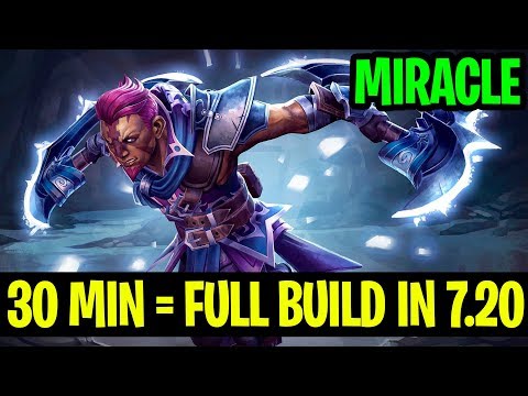 30 Min In 7.20 = FULL Build Antimage - Miracle - Dota 2