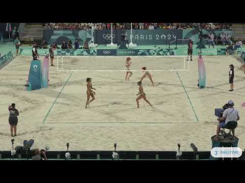 Bronze: Mariafe/Clancy 0x2 Hüberli/Brunner 0-2 (17-21, 15-21)