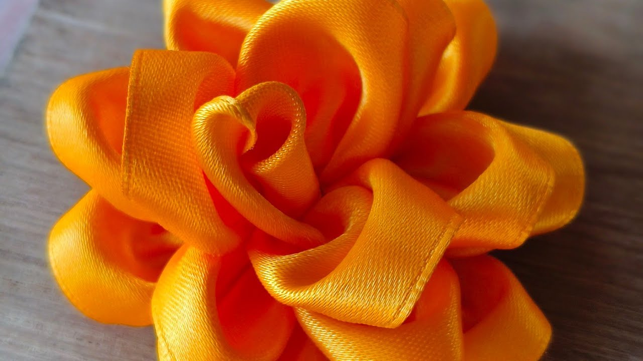 🌹 Flower 💐 Making|| 🔥Amazing Ribbon Craft||How To Make Ribbon Flowers||SUJATA DAS