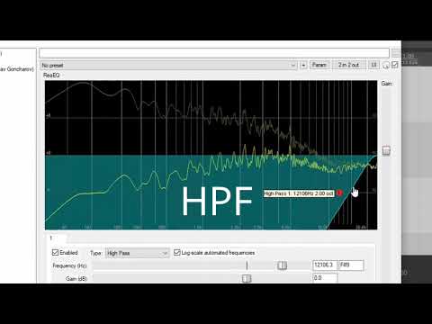 Filter Demonstration (LPF, HPF, BPF, Notch)