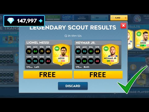 DLS 26 | How to scout and get Neymar Ronaldo Haaland Dream League Soccer 2026