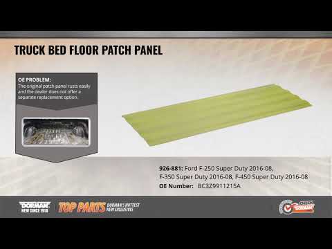 Highlighted Part: Truck Bed Floor Patch Panel for Select Ford F-Series Models