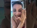 Parineeti Chopra Hot Bollywood Actress Bikini Instagram LIVE Video