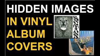 Hidden Images in Vinyl Album Cover Art