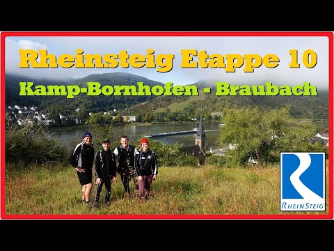 Rheinsteig Etappe 10: Kamp-Bornhofen - Braubach feat. 1 2 3 Chan unterwegs & Frischluft für euch
