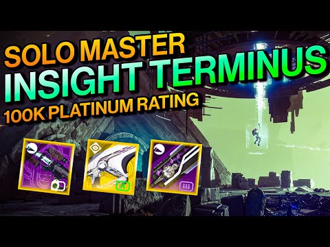 Destiny 2: SOLO 100K MASTER 1330 INSIGHT TERMINUS Nightfall Ordeal - Platinum WARLOCK COMPLETION!