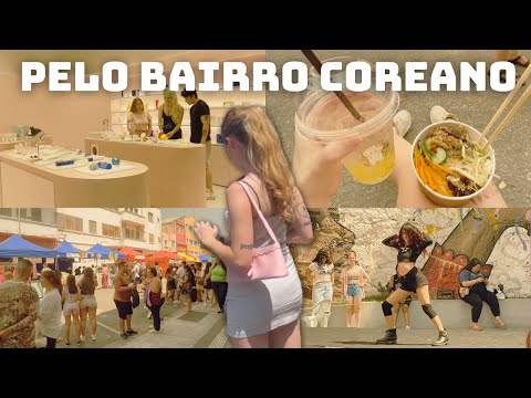 🇰🇷 Vlog: Na feira coreana, loja de k-beauty e coisinhas fofas | 🌃 Em São Paulo