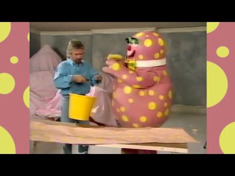 DIY with Mr Blobby