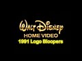 Walt Disney Home Video 1991 Logo Bloopers