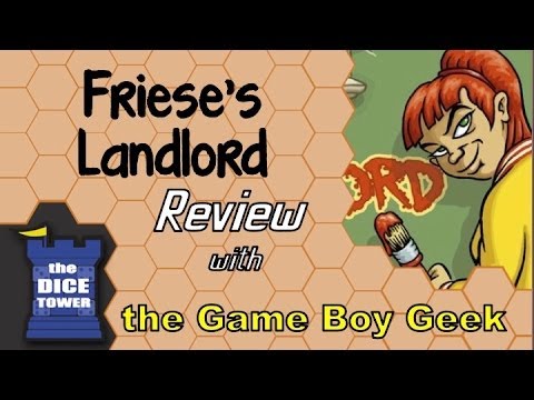 The Game Boy Geek (Dice Tower) Reviews Friese's Landlord
