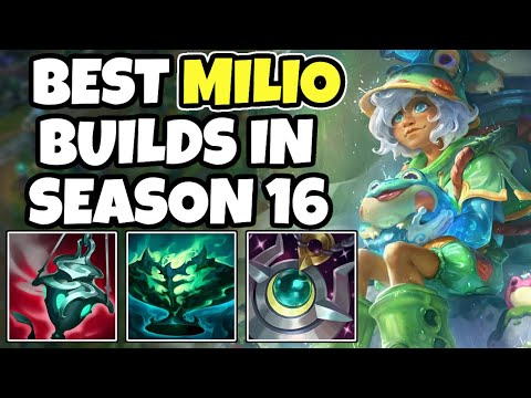 Testing out the best MILIO builds in season 16 - Challenger support commentary