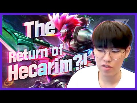 Oner's Hecarim is Back! Is he good in this meta? [T1 Stream Highlight]