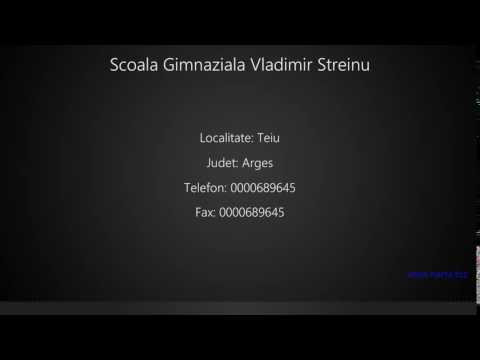 Scoala Gimnaziala Vladimir Streinu Teiu