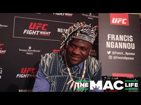 Francis Ngannou Doesn't See Why He and Cain Velasquez Have to be Anything Other Than Friendly