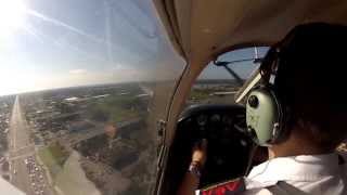 preview picture of video 'First Solo Kissimmee KISM, PA-28-161 Cadet'