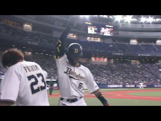 【5回裏】バファローズ・宗佑磨 第9号ソロホームランで点差を広げる!! 2021年10月21日 オリックス・バファローズ 対 埼玉西武ライオンズ