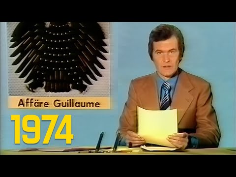 ARD Tagesschau 20:00 Uhr mit Wilhelm Wieben (06.06.1974)