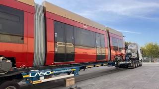 Bologna, il video dei vagoni del primo tram partiti dallo stabilimento di Irun nei Paesi Baschi i...