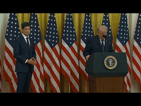 Video Thumbnail: Kevin Warsh swears in as new Fed chief at White House | AFP